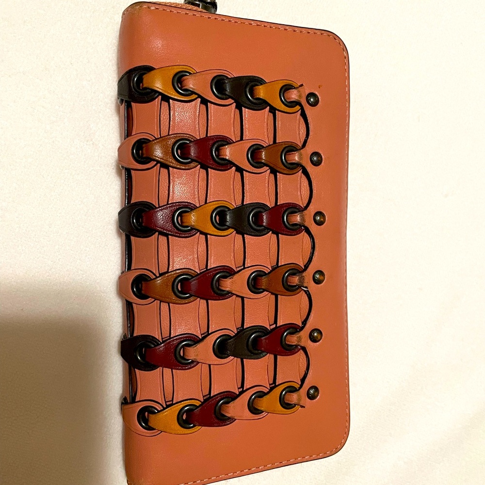 Coach leather wallet